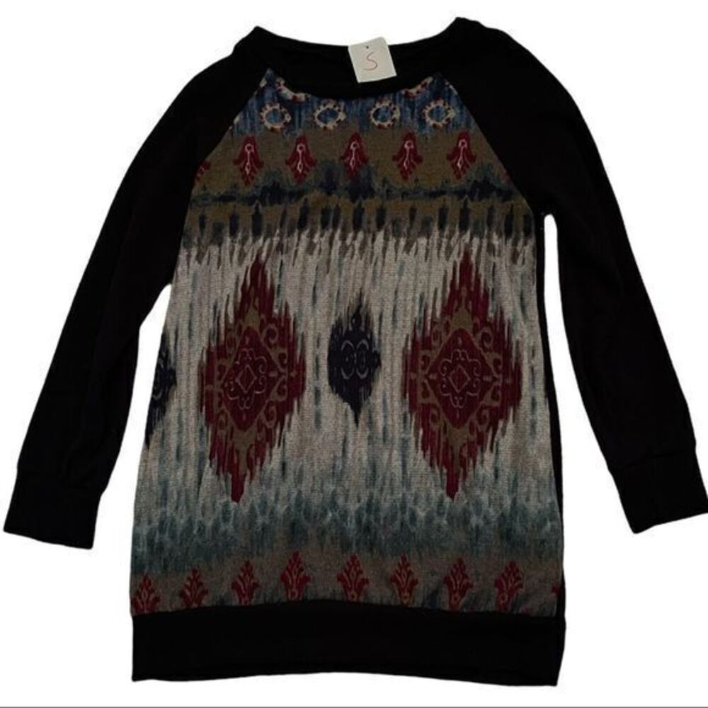 NWT Vision USA Women's Knit Sweater Multicolor Small‎